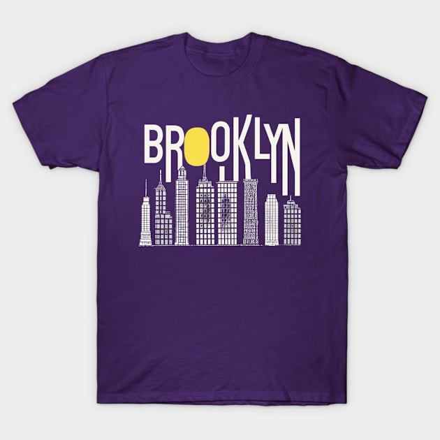 Brooklyn Nyc T-Shirt by Feathery-adventure